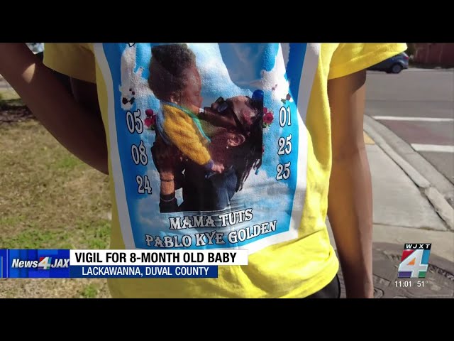 ‘Our little sunshine’: Family holds vigil for 8-month-old who was killed after being hit by car