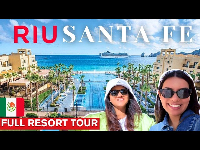 Hotel Riu Santa Fe ALL-INCLUSIVE Resort Los Cabos, Mexico | Full Tour | Room, Pools, Dining