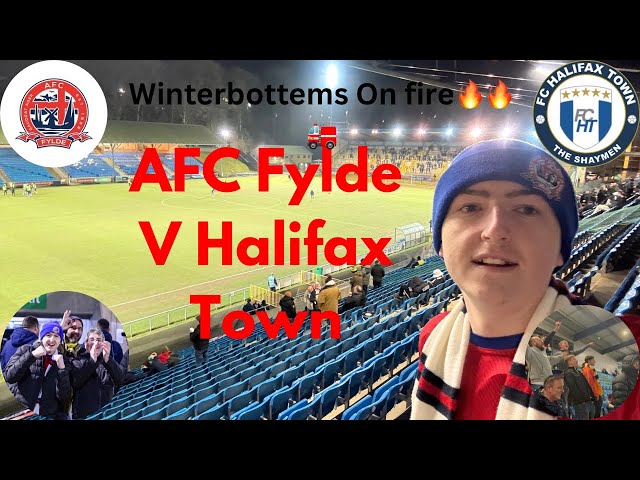 AFC Fylde V Halifax Town