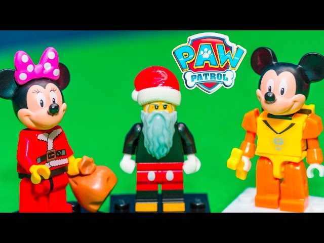 Paw Patrol and Mickey Mouse  Lego Surprise Toys