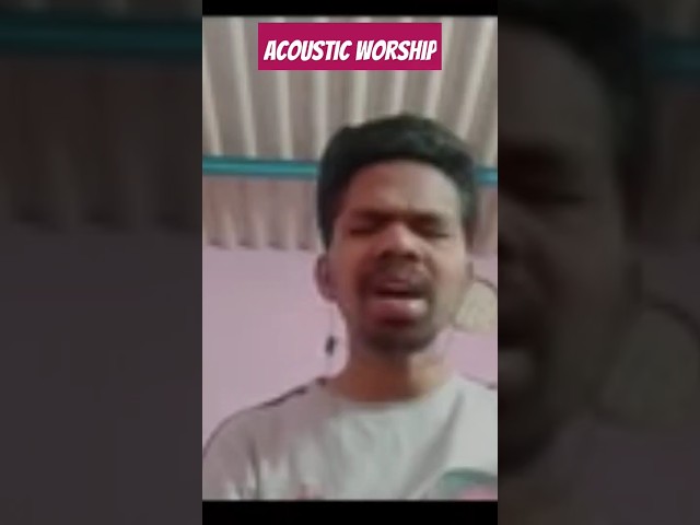 Acoustic Worship ✨ #tamilchristian #shorts #video