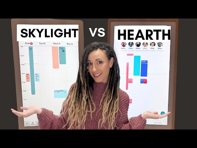 Hearth Display vs Skylight Max: The Ultimate Calendar Comparison for Families