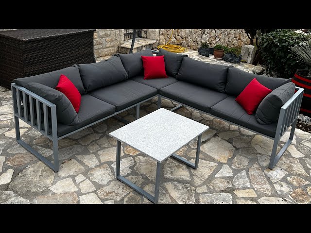 Modern Outdoor Steel Furniture Build