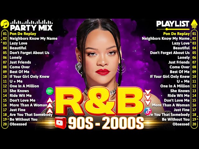 Nostalgia 🌠 R&B Classic 90's 2000's Mix💎Rihanna, Nelly, Akon, Beyonce, Chris Brown, Mariah Carey