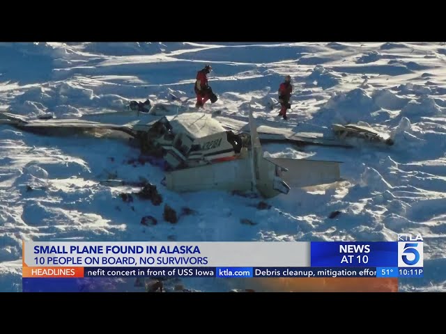 Missing Alaska flight found with no survivors