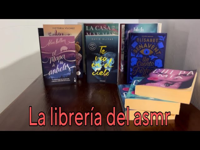 La librería del asmr #asmr #asmrespañol