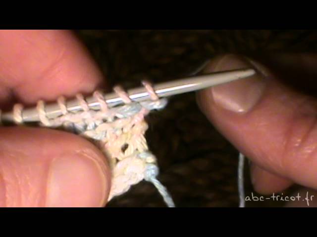 [Tuto Tricot] Point mousse : le début de rang