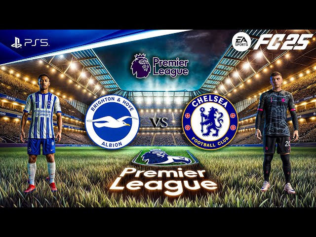 FC 25 - Brighton vs. Chelsea | Premier League 24/25 Full Match | PS5™ [4K60]