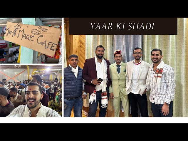 ASHU PARSAIK KI SHADI😍 !! GAON ME KHULLI MOMO SHOP#pahadiwedding #himachalishadi #viralvlogs #vlog