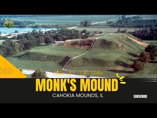 Cahokia Mounds, IL - Monk's Mound (Hike 360° VR Video)