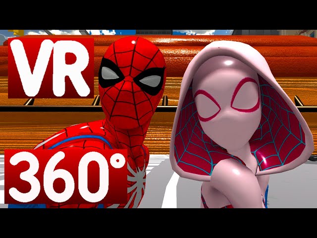 Spider man 360 - Sad Story (Virtual Reality) 360° Video