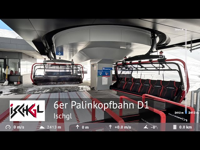 Palinkopfbahn D1 Bergfahrt - Ischgl (Silvretta Arena Ischgl - Samnaun) | 2017 von Doppelmayr gebaut