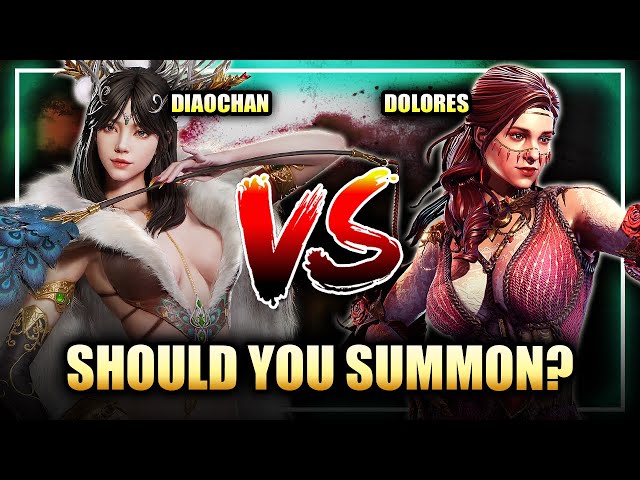 DIAOCHAN vs DOLORES - Is Diao Worth It? SHOULD YOU SUMMON? Inspiration Showcase ⁂ Watcher of Realms