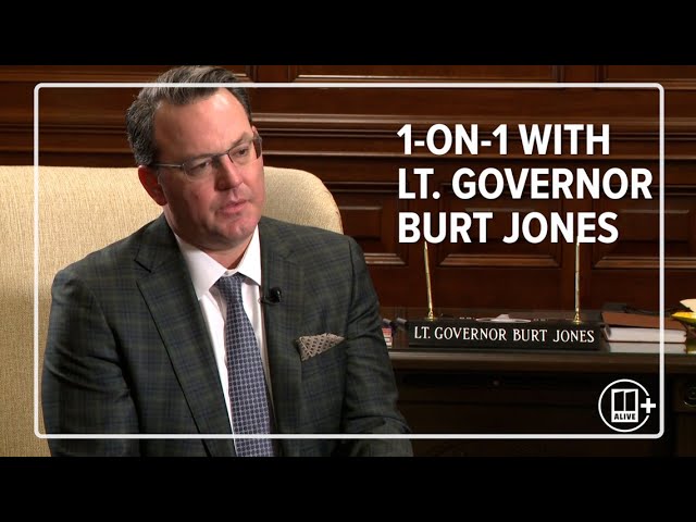 1-on-1 with Lt. Governor Burt Jones | Full interview