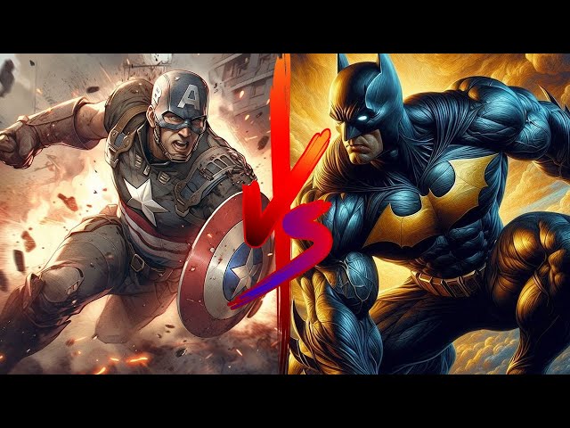 Captain America TAKES ON Batman in EPIC Hero Showdown ! Who Would Win