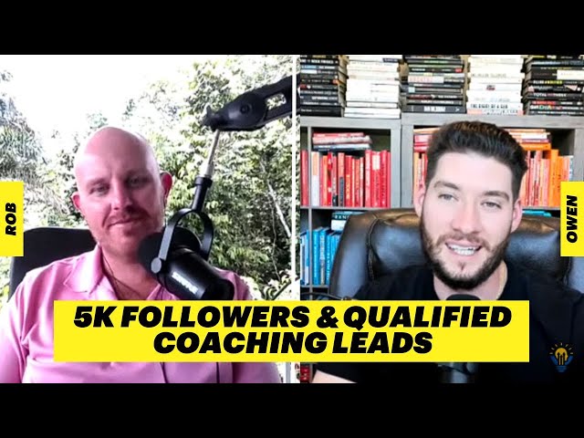 How Rob Added 5K Followers on LinkedIn & Earned Qualified Coaching Leads