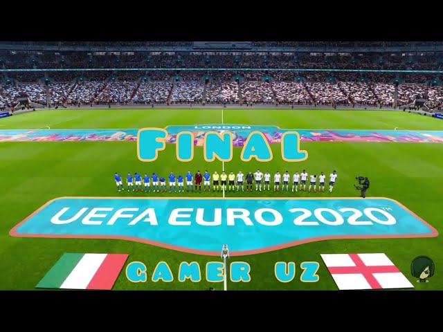 PES 2021 - Italy vs England - EURO 2020  - Gameplay PS4