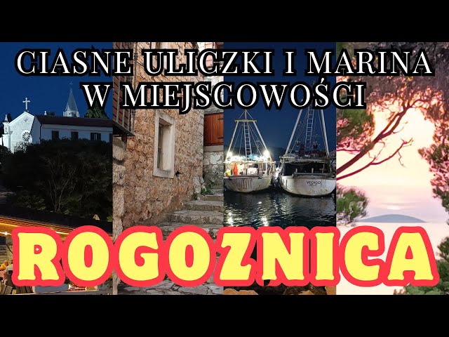 TIGHT STREETS AND MARINA IN ROGOZNICA - CROATIA  #rogoznica #dalmatia