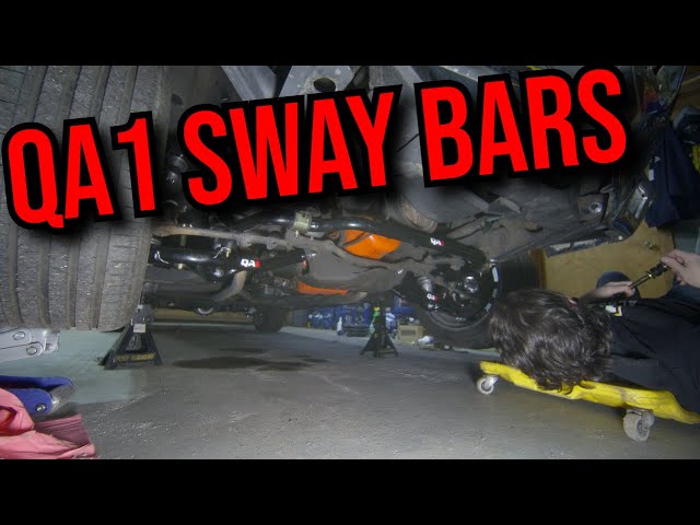 Installing Our QA1 Sway Bars and Setting The Final Ride Height!