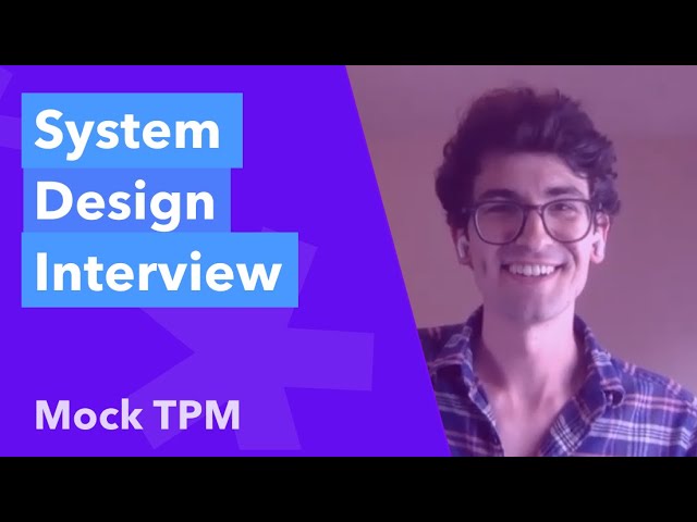 System Design (TPM) Mock Interview: Twitter API