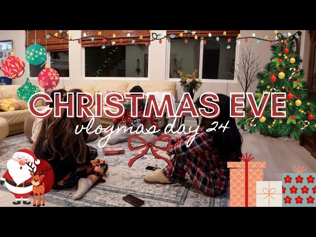 Christmas Eve: Best Christmas Movies, Hot Cocoa Bar, & Cousin Game Night| Vlogmas Day 24