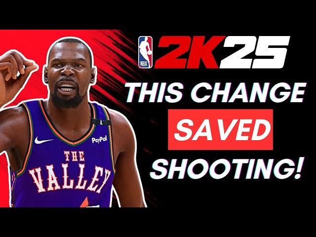 This SIMPLE CHANGE made me a BETTER SHOOTER in NBA 2K25!