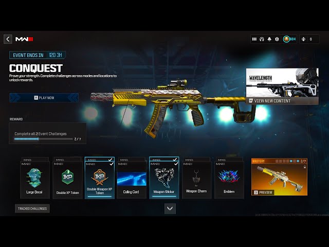 ALL NEW CONQUEST EVENT CHALLENGES & REWARDS! (Free Mastery Blueprint & MORE!) - Modern Warfare