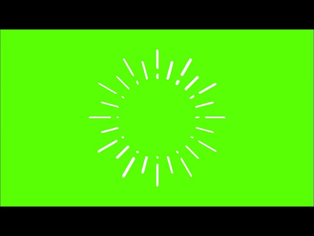 Circular lines burst Animation