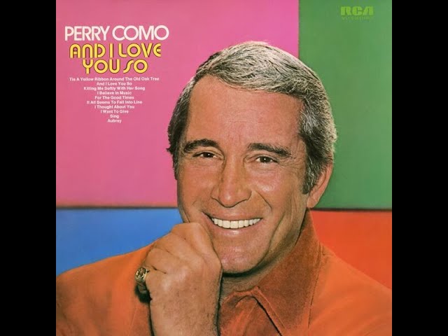 For the Good Times by Perry Como - UHD [HQ] 6136kbps