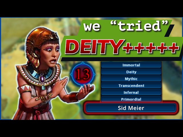 What is Sid Meiers' difficulty in civ 6, and can we survive it?