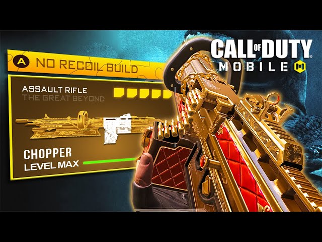 CHOPPER  NO RECOIL CLASS IN COD MOBILE