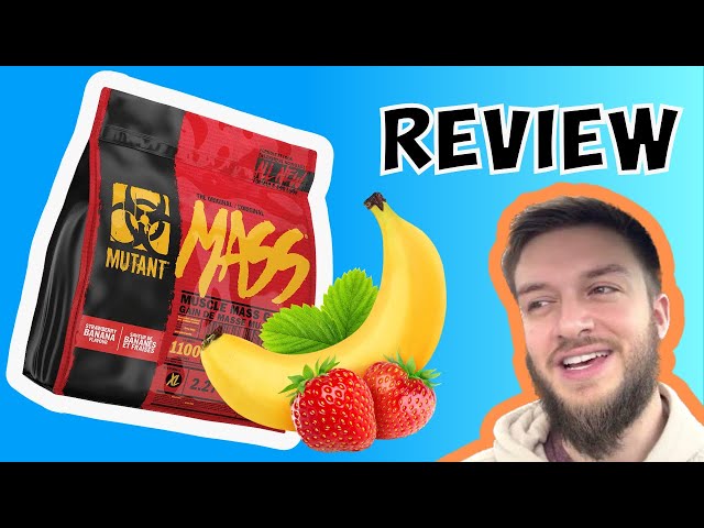 Mutant Mass Gainer Strawberry Banana review