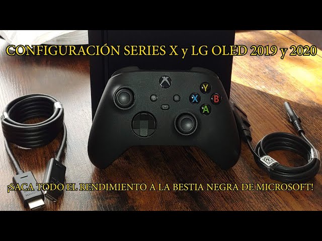 ¡CONFIGURACIÓN SERIES X 4K 120FPS A TOPE CON OLED LG 2019 y 2020! ¡Y SONIDO ATMOS! (VIDEO EN HDR10)