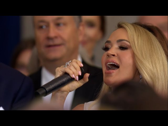 Carrie Underwood sings 'America The Beautiful' at Trump inauguration: Full performance