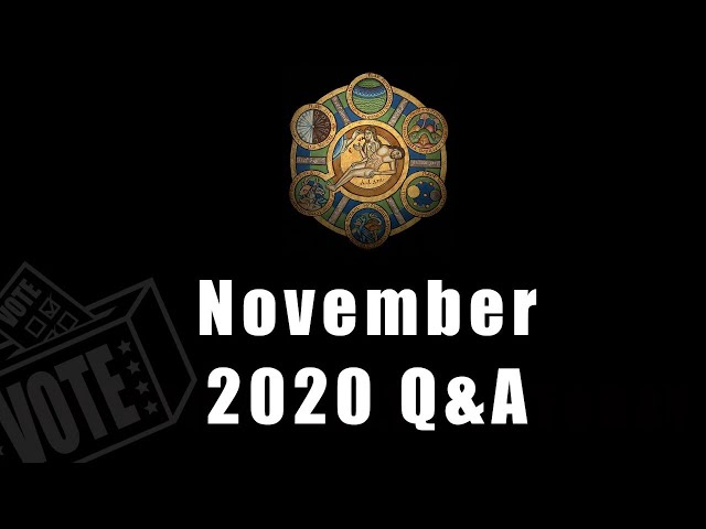 November 2020 Q&A