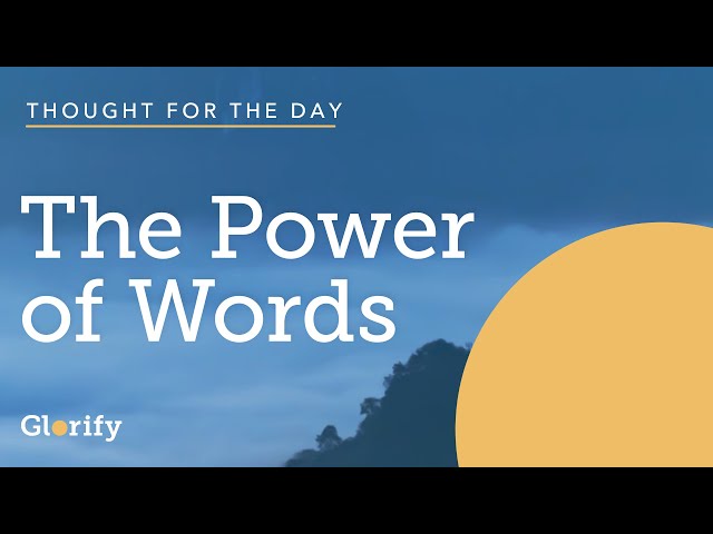 Claire's Story and The Power Of Our Words - Glorify