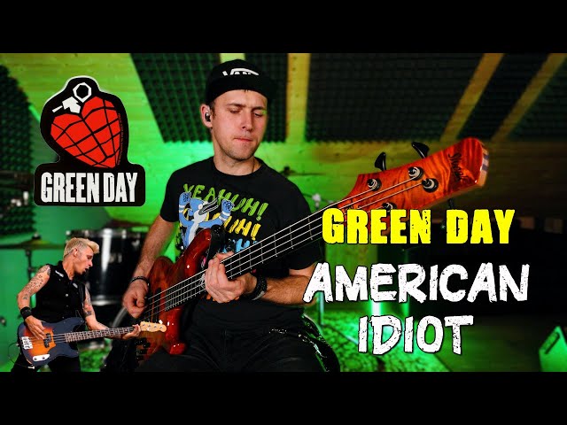 Green Day - American Idiot BASS COVER