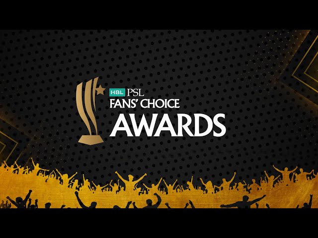 HBL PSL Fans' Choice Awards 2025 | Best Individual Performance (BIP) | #HBLPSL10