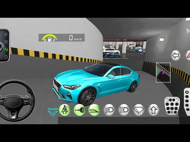 New Hyundai PALISADE Car in Parking | 3d driving class | Android game play | #cargames