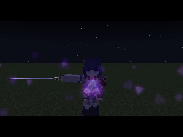 Minecraft Raiden Shogun - Addon test