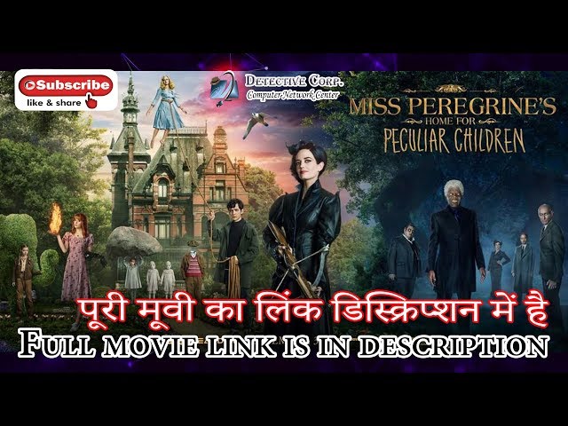 Miss Peregrines Home for Peculiar Children 2016 [ Hindi - English ] 1080p Esub BluRay