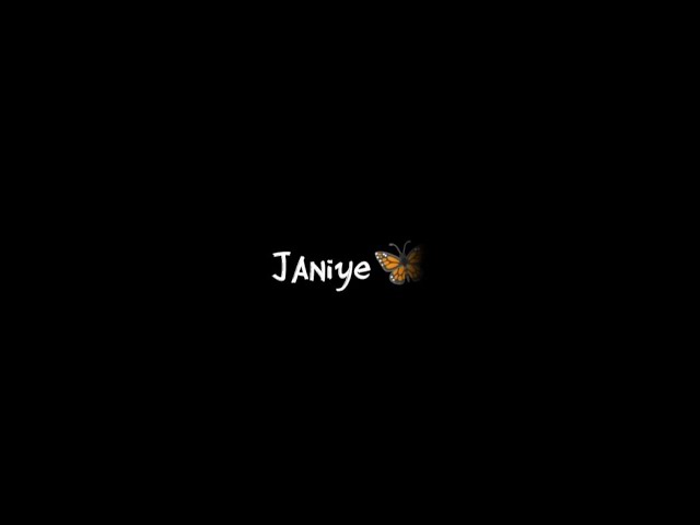 Teri Ye Ada_song🥀New black screen status❤ no copyright status _ Janiye song _status_love