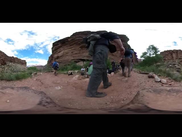 360 VIDEO: Hiking the Grand Canyon