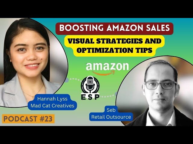 Optimizing Amazon Listings: Mastering Visuals and Storytelling with Hanna Liz Tampiok