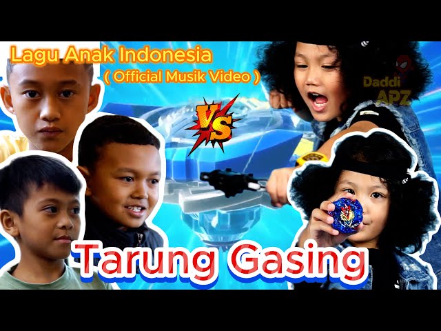 Lagu Anak Tarung Gasing ! Lagu Anak Indonesia Terbaru | Daddi APZ (Official Musik Viideo)