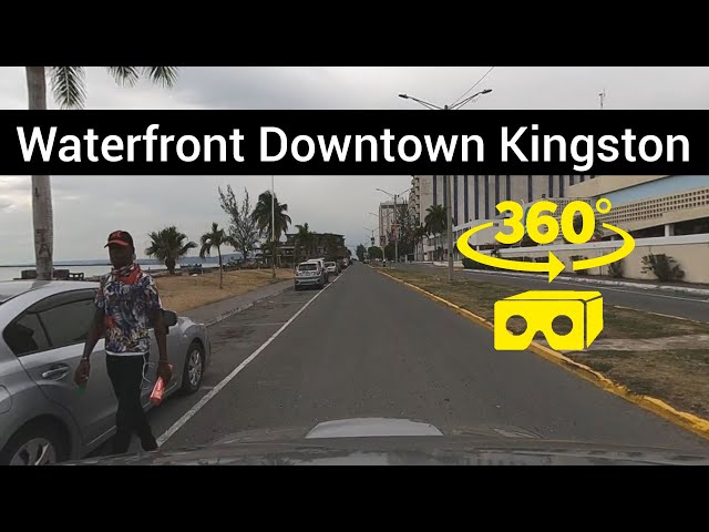 Waterfront, Downtown Kingston, Jamaica 360°