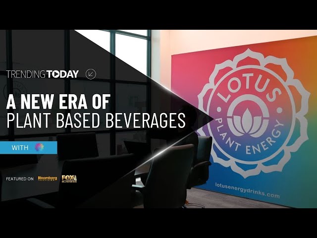 Unleashing Energy Innovation: Lotus Plant Energy Drink Shines on Fox Business' Trending Today