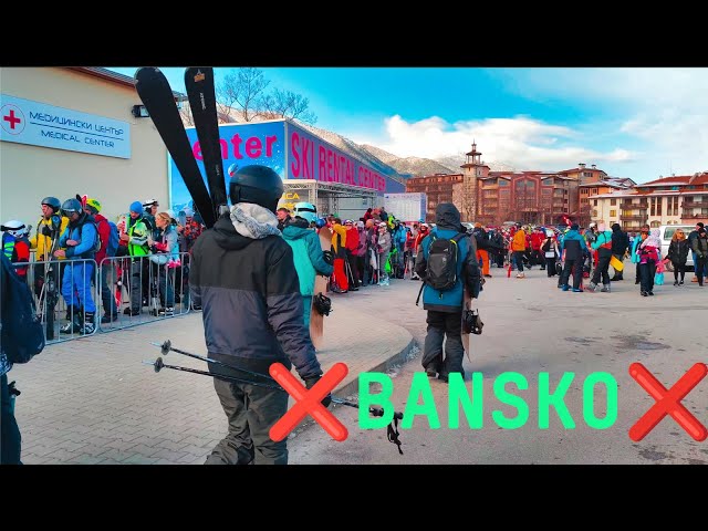 Bansko Ski Resort: 3 Hours Waiting in Line – Avoid It! DONT GO!