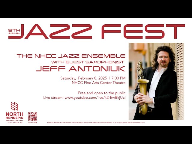 8th Annual NHCC JazzFest Concert featuring Jeff Antoniuk