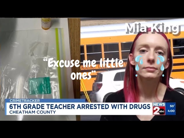 Cheatham County 6th Grade Teacher Arrested with Drugs in the classroom.